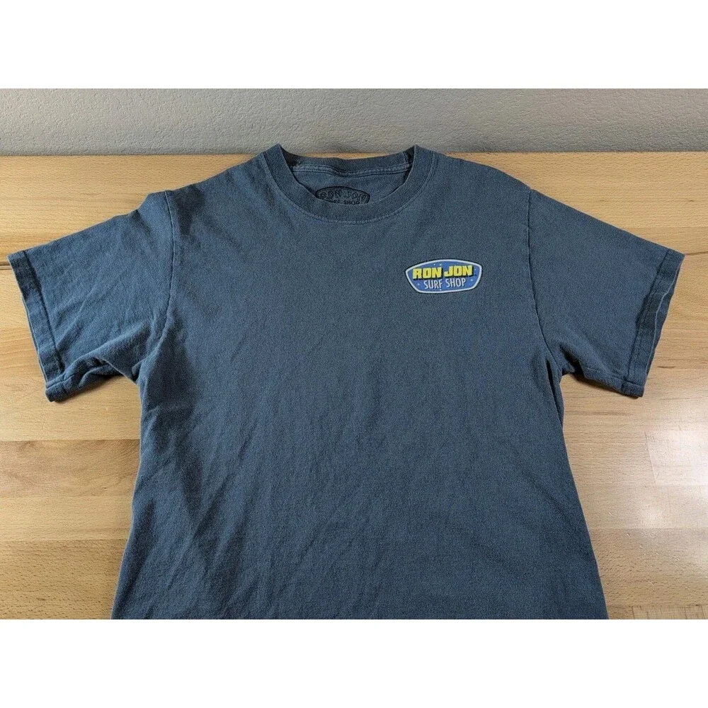 Ron Jon Surf Shop Panama City Beach T-Shirt Unisex Youth Small Blue